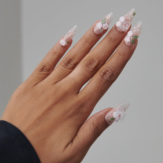 Rosy Dream Handmade Nails